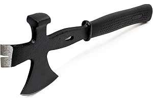 WILTEC 3-w-1 wielofunkcyjna siekiera topór do rozłupywania młot dźwignia łamiąca narzędzie survivalowe