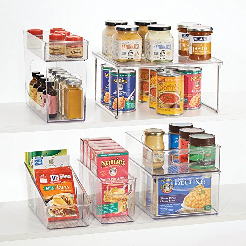 InterDesign 68530EU Schrank-Boxen Gewürzregal, durchsichtig - 6