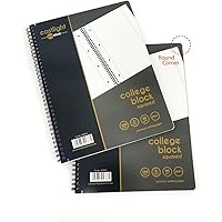 Eastlight College Block A4 Squared Notebook, 200 Pages, Pack of 2