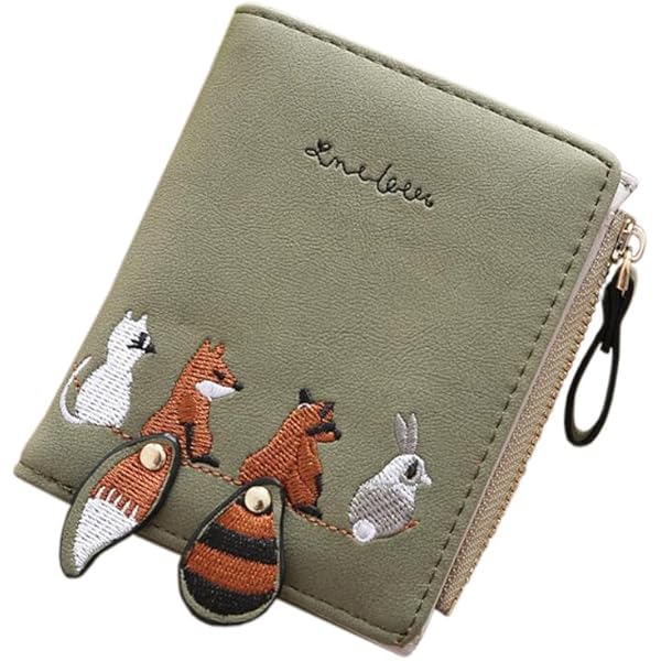 Portafoglio Donna Shagwear In Pelle PU - 6 Scomparti Carte, Finestra ID, Portamonete - Design Fantasy Colorato - Foto 9