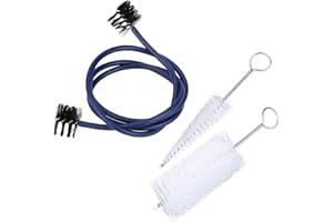 Eujgoov Trumpet Cleaning Kit Trumpet Brushes Trumpet Care Kit Trumpet Mouthpiece Cleaner Set