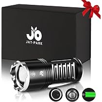 JAY-PARK Rechargeable Flashlight - 1,000,000 Lumens High Brightness, 9 Modes, Magnetic Base - View #7