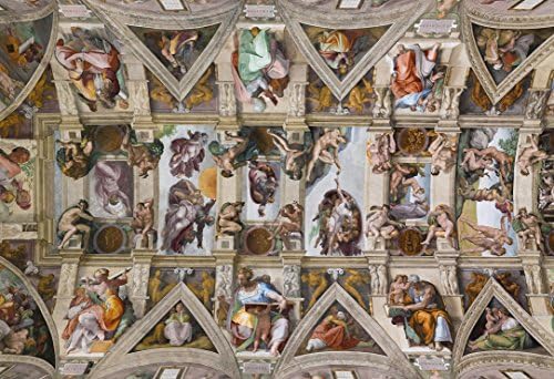 Jigsaw Puzzle 12 pieces - XXL Pieces - Michelangelo: Sistine Chapel