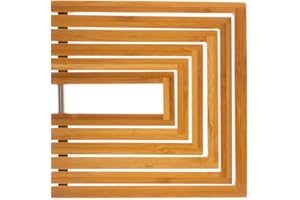 SECRET DE GOURMET, Topfuntersetzer, Bambus-Topflappen, gleitend