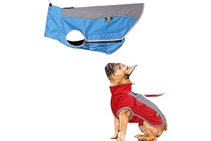 PLUS PO Hund Regenmantel Kleiner Hund Wasserdichter Regenmantel Hund Regenmantel Hund Voller Regenmantel Blue,M