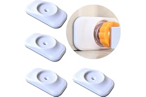 WUBAYI 4 protectores de pared para puerta de seguridad, protector de pared, protector de pared para puerta de bebé, extensión de puerta de escalera, protector de pared para puerta de bebé