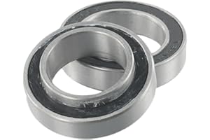 EASYBYMALL Movimento centrale per bicicletta, 2 pezzi, movimento centrale MR22237 e MR2437H8-2RS, per SRAM per GXP, acciaio