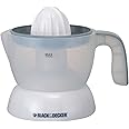 Black & Decker Citrus Juicer - White, Plastic Material, Cj200, 25 W, 500ml"Min 1 year manufacturer warranty"