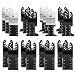 Produktbild pawaca 20 Pack Mix Oszillierende Sägeblätter, Holz/Metall/Kunststoff Multitool Quick Release kohlenstoffreicher Stahl Sägeblätter für Ryobi fein MultiMaster Bosch Milwaukee Dremel Dewalt Rockwell