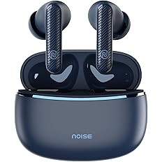 Noise Aura Buds in Ear Truly Wireless Earbuds with 60H of Playtime, Quad Mic with ENC, Dual Device Pairing, Instacharge(10 Mi