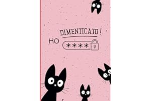 Quaderno delle password per smemorati: Un diario per non dimenticare ed organizzare fino a 416 password,Rubrica Password Alfabetica,Piccolo formato A5.