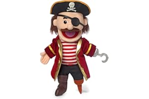 14" Pirate (Peach) by Silly Puppets