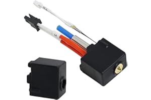 HIOIP Kobra 2 Hotend Stampante 3D Estrusore V5 J-Head Testa di Stampa Con 1 pz 0.4mm Ugello In Ottone, 24V, per Anycubic Kobra 2/Kobra 2 Neo/Kobra 2 Pro/Kobra 2 Plus