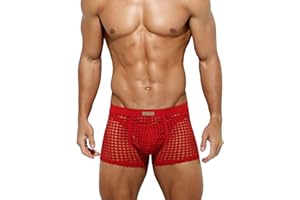 Casey Kevin Calzoncillos Transparentes Hombre Ropa Sexy Hombre Boxer Malla Interior