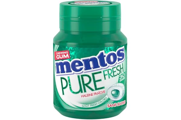 Mentos Pure Fresh Chloro 6 boites de 30 Dragées