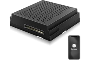 CARABC Bezprzewodowa Carplay kompatybilna z Apple Carplay i Android Auto, kompatybilna z Mercedes Benz A/B/C/E/CLA/GLA/GLK/ML/SLD z systemem NTG4.5, Bluetooth, obsługa lustrzania, DVR i kamery