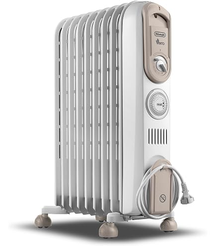 Delonghi TRD40615 Radiateur à bain d'huile blanc 1500-2500W
