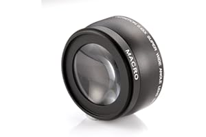 FOTGA 58mm 0.45x Objectif Grand Angle avec Macro Conversion pour Appareil Photo Numérique Camcorder
