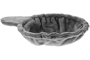 Toddmomy Cat Tree Hammock Attachment Plush Soft Cat Scratching Post Basket for Comfortable Hanging Basket