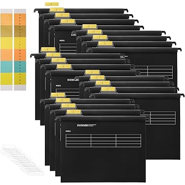 Pendaflex Reinforced Hanging File Folders With Printable Tab Inserts - View #2