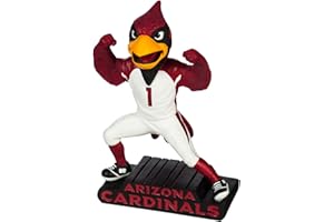 Team Sports America Evergreen Enterprises NFL Arizona Cardinals Maskottchen DesignGarden Statue, Teamfarben, Einheitsgröße