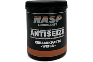NASP Keramikpaste Anti-Seize metallfreie Montagepaste hitzebeständig gegen Korrosion Festfressen (140, Gramm)
