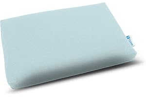 Yogan Head Cushion/Headpad (1") for Yoga/Pilates | Organic Cotton Outer Cover (Removable & Washable) | Inner Cover with Recycled Fiber Filling | 30cm×20cm×2.5cm