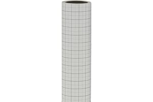 Nähmit - Papier de soie à carreaux pour la couture, largeur : 80 cm, 15 m avec grille en centimètres pour la couture et le dessin, les croquis - Papier quadrillé semi-transparent
