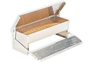 TERRE JARDIN Comedero para gallinas con Pedal - 5kg