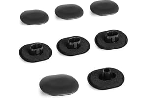 JUDANNA 8 Pcs Roof Rack Grommet Plug Cap Full Roof Kit Compatible With Ford Transit Connect 2014+ (2 Front Cab Section +6 Rear Section)