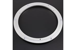 DUCHUNSHENG Paresseux Susan Roulement A Bille Heavy Duty Silencieuse Rotatif Plaque Pivotante, Plateau Tournant Tv Plateau Roulant Ø 300 400 600 800mm, Forte Capacité De Charge (Size : 5 inches (125mm))