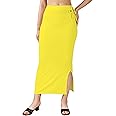COCOFAB Lycra Saree Shapewear Petticoat for Women, Cotton Blended,Petticoat,Skirts for Women,Shape Wear Dress for Saree