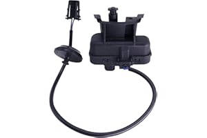 HISports Actuador de bloqueo de puerta de solapa de combustible, compatible con VW Golf Tiguan Scirocco 5N0810773F
