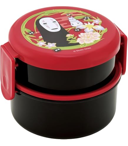 Skater Bento Box Gudetama - Contenitore Pranzo Rotondo 500 Ml Con Forchetta - Doppio Scomparto, Coperchio A Blocco, Microonde - Sanrio, Prodotto In Giappone