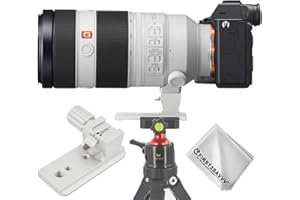 FIRST2SAVVV Stativ-Halterungsring Objektivhalterung Lens Collar Foot Tripod Mount kompatibel mit Sony FE 100-400M GM OSS, FE 70-200M GM OSS, E PZ 18-110mm F4 G OSS