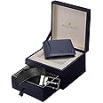 WildHorn Gift Hamper for Men I Leather Wallet & Belt Combo Gift Set I Gift for Friend, Boyfriend,Husband,Father, Son etc (New Blue)