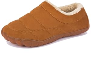 OTIEMU Męskie buty do domu z pianką Wiskoelastyczna Szablon i podszewka Ciepłe Fluff Trampki Estar Podeszwa antypoślizgowa gumowa Lekkie zamknięte buty outdoorowe i wewnętrzne