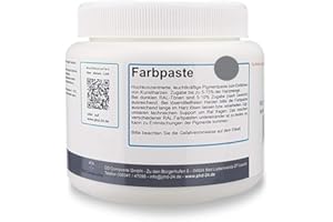 DD Composite Farbpaste 500g staubgrau RAL 7037 Pigment hochkonzentriert für Kunstharze Epoxidharz Resin Polyesterharz Gießharz farbintensiv deckend