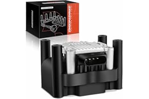 Frankberg Module d'allumage Bobine d'allumage compatible avec A1 A2 A3 A4 Altea Exeo Ibiza Leon Toledo Fabia Octavia Rapid Superb Beetle J-e-t-t-a B-o-r-a Caddy Golf Polo 032905106B