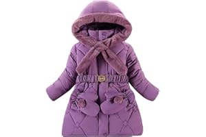 Amur Leopard Kinder Mädchen Winterjacke Wintermantel Warme Winddichte Steppjacke Kinderjacke Winter Outdoorjacke