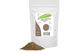 ETC COSMETIC`S Polvere Reetha (Aritha) - 100 gr - Deterge naturalmente la pelle e i capelli, aiuta a combattere la forfora e nutre i capelli - 100% naturale