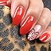 Bundle Monster 10pc Occasions Nail Art Stamping Plates: Chinese New Years - Valentine's Day - Spring