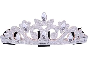 ARBO-INOX® - Krone fürs Pferd - Accessoire - Gold oder Silber - mit Strass (Silber)