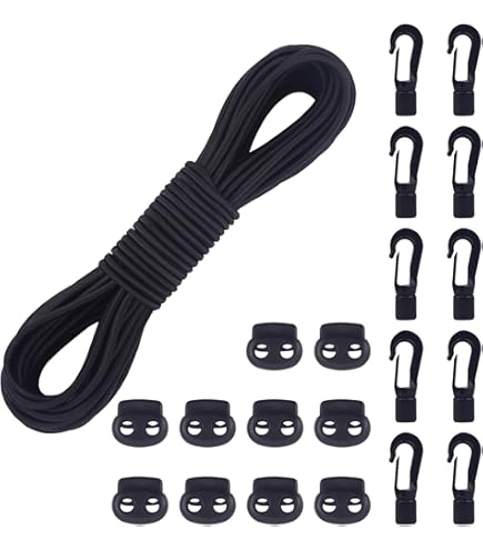 Tendeur Élastique 5mm 15m Imperméable Et Résistante Corde Élastique