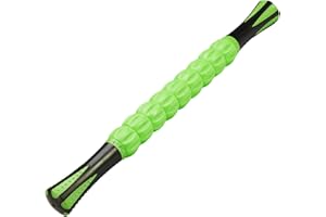REEHUT Rullo di Massaggio Muscolare Bastone per Massaggio Ruller per Sollievo dal Dolore, Lesione, Crampo, Massaggio, Terapia Fisica & Recupero del Corpo