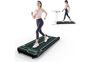 CITYSPORTS Tapis de Course,Tapis Roulant Electrique,avec Haut-Parleur Bluetooth et écran LCD,Super Silencieux,Walking Pad pour la Maison/Le Bureau