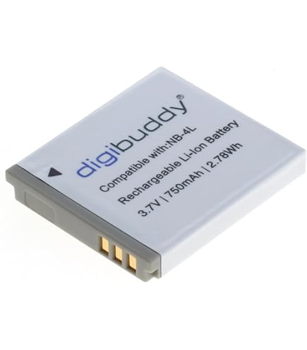 2 batterie agli ioni di litio da 850 mAh per Canon Digital IXUS 30 40 50 55 60 65 70 75 80 is Ixus 82 is Ixus 100 is i7 PowerShot SD200 SD300 SD400 SD430 SD450 SD60 SD60 0 TX1. IXY DIGITAL 40 50 55