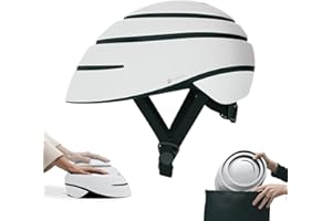 CLOSCA. Casco pieghevole da bicicletta, elegante e sicuro. Casco da bicicletta urbano, certificato per monopattino elettrico, pattini, skateboard…