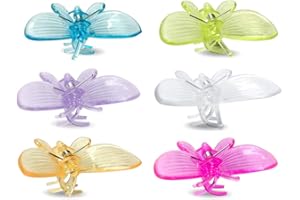 KINGLAKE 30 pz Farfalla Orchidea Clip, Clip per Piante da Giardino Supporto Clip Cute Flower Clip