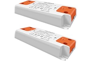 AGOTD Trasformatore LED 1-15W LED Driver 1.25A LED Trasformatori 12V Alimentatore Convertitore LED per Bassa Tensione Striscia Lampadina MR16 GU5.3 MR11 G4